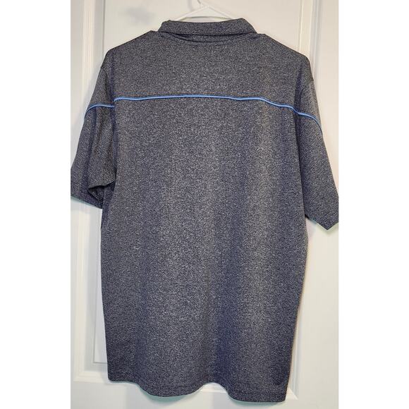 Champion Elite University of North Carolina Tar Heels Blue Polo, Size L - Picture 3 of 4